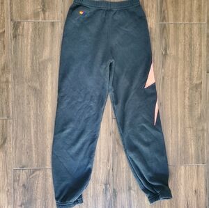 Aviator Nation girls size 12 dark gray sweatpant
